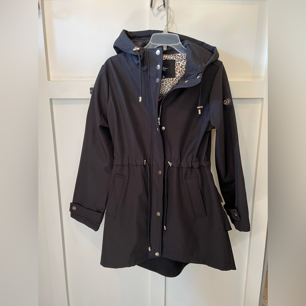 Jessica Simpson Flare Tail Raincoat, size L